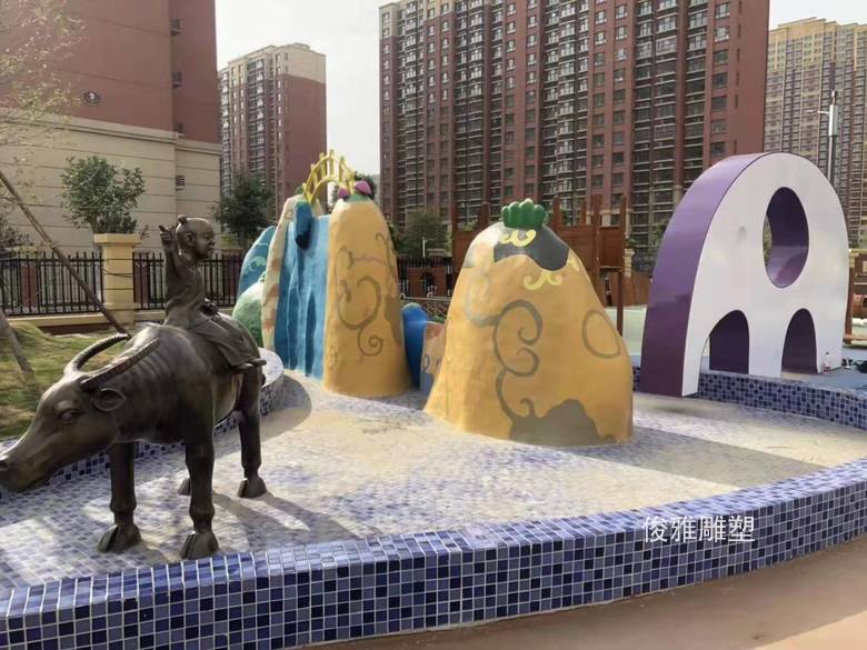泰安碩園、和園幼兒園玻璃鋼雕塑